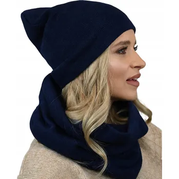 Čepice Alur sada: čepice a nákrčník (rolák) univerzální velikost, modrá