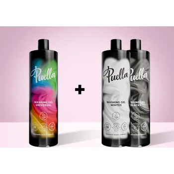Prací gel Puella prací gel na 100 praní: AKCE 1 + 1 ZDARMA