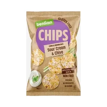 Chips Rice chips smetana a pažitka 50 g