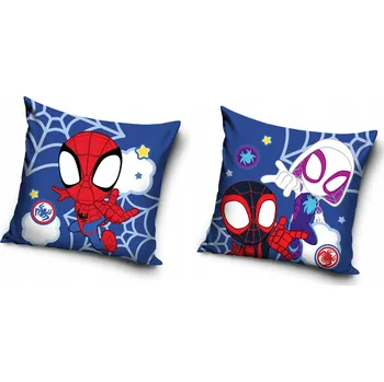 Povlak na polštářek Povlak na polštáře 40 x 40 cm Carbotex Spidey a Super-Kumple