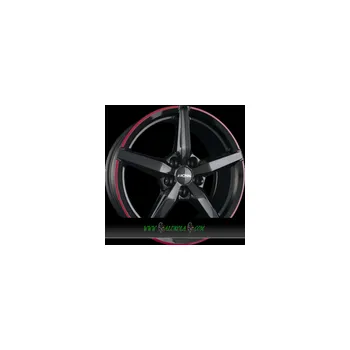 Alu kolo RONAL R69 8x18 5x112 ET57.00 jetblack-red rim