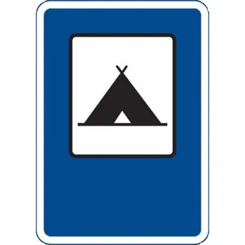 Dopravní značení Dopravní značka IJ14a - Tábořiště pro stany