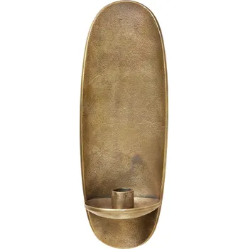 Bytová dekorace Ferm Living, Svícen na klasickou svíčku Agapé mosaz - Formadore