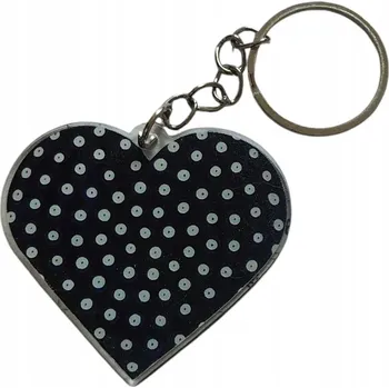 Přívěsek Na Klíče na klíče srdce 162 podle vzoru Bolesławiec 42