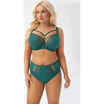 Dámské spodní prádlo Gorsenia podprsenka nevyztužená zelená velikost 75F