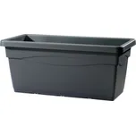 Truhlík CASSETTONE TERA plastový 100x40x38cm, antracit