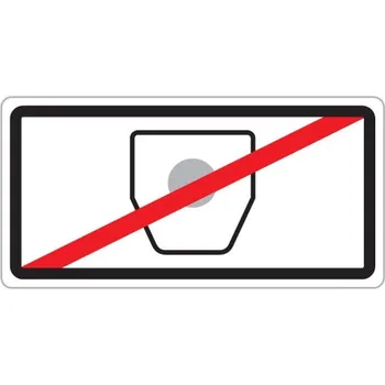 Dopravní značka Dopravní značka E11a - Bez časového poplatku