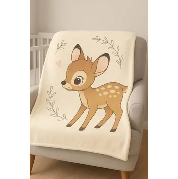 Dětská deka EU Dětská deka BAMBI polar fleece 100x140cm