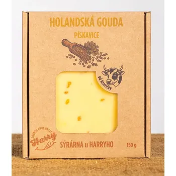 Gouda s Pískavicí v Dárkové krabičce (Kravská Gouda s Pískavicí v Dárkové krabičce)