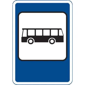 Dopravní značení Dopravní značka IJ4c - Zastávka autobusu