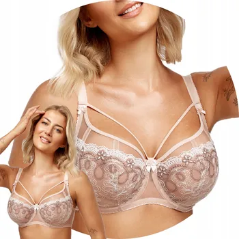 Dámské spodní prádlo Azal Roma béžová 75G Podprsenka s měkkými košíčky