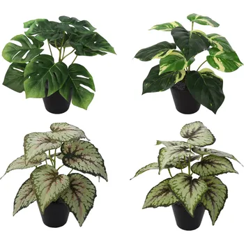 umělá květina Pokojové rostliny 25 cm zelená