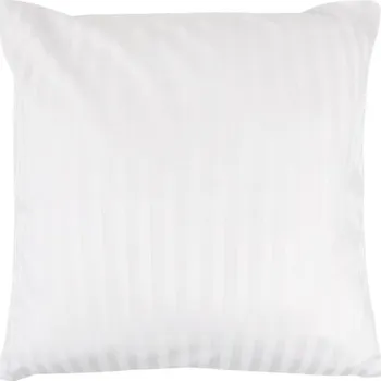Povlečení Polášek Damaškový povlak na polštářek - Bílá | 40 x 40 cm