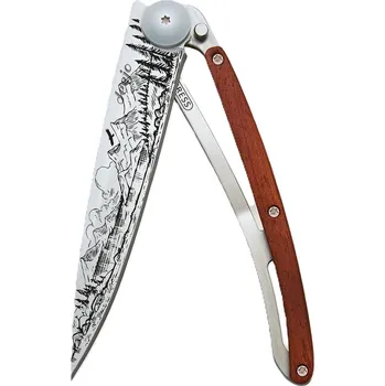 kapesní nůž Kapesní nůž Deejo 1CB080 Tattoo 37g coralwood Mountain