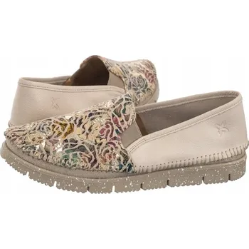 Dámské tenisky Maciejka 03512-67/00-0 Dámské kožené boty béžové s vel. velikost 39