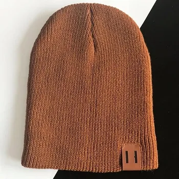 Čepice Jednobarevná čepice - Hnědá KP-12439