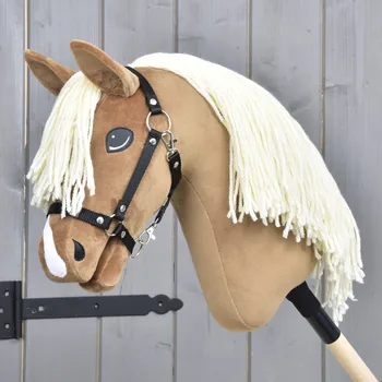 Hobby horsing Hobby Horse Smart s černou ohlávkou Velikost: S