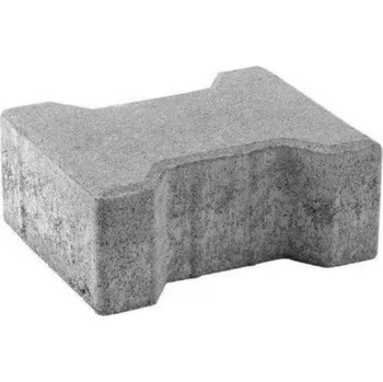 Dlažba zámková CS-BETON Kost skladba šedá – 200×165×100 mm