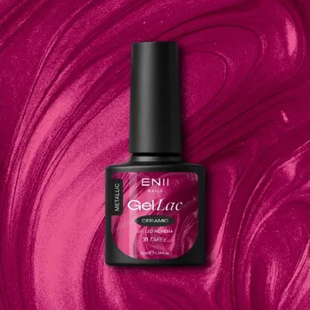 Kosmetika ENII NAILS Gel lak Ceramic 31 Taffy - gelový lak bez HEMA, 10 ml