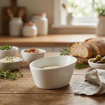 Porcelánová miska na dipy a pochutiny ALTOM DESIGN REGULAR 10 cm krémová