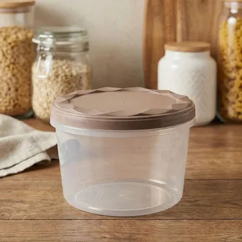 Dóza na potraviny Kulatá dóza na potraviny ALTOM DESIGN 0,6 l taupe