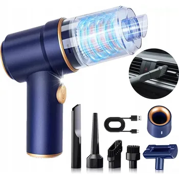 Vysavač VÝKONNÝ RUČNÍ AKUMULÁTOROVÝ VYSAVAČ BEZSÁČKOVÝ LEHKÝ + PŘÍSLUŠENSTVÍ