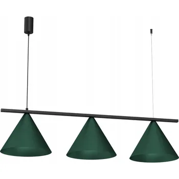Závěsné svítidlo CAPITAL ČERNÁ ZELENÁ 3XGX53