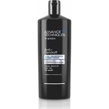 Šampon AVON Šampon a kondicionér 2 v 1 proti lupům s klimbazolem 700ml