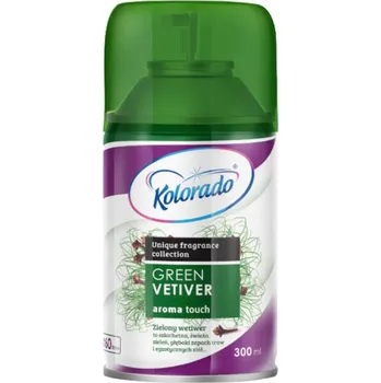 Osvěžovač vzduchu Osvěžovač vzduchu KOLORADO náplň 300ml green vetiver (zelený vetiver)