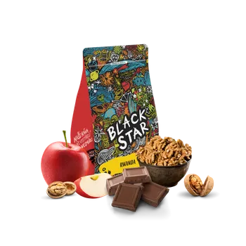 Káva BLACK STAR Rwanda Ngororero 250 g (espreso)