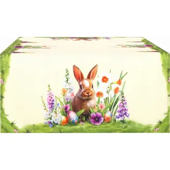 ubrus Velikonoční běhoun 60x120 Dekorační běhoun na stůl Velikonoce