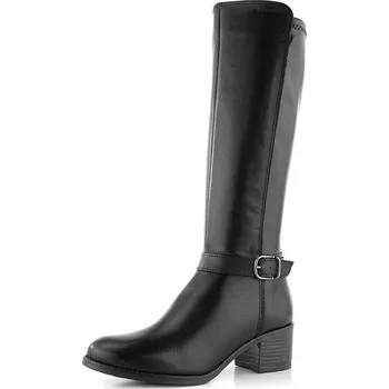 Dámské kozačky Tamaris kozačky černé se strečí 1-25530-29 - 39 | P663632