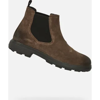 Pánská obuv Geox Pánské Hnědá pánská kotníková obuv Geox Meiern Hnědá 41 (2942861)