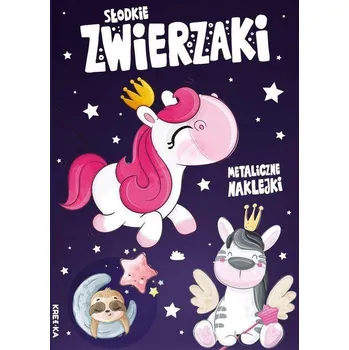 omalovánky Omalovánky s nálepkami - Roztomilá zvířátka pro děti