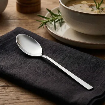 Příbor Polévková lžíce GERPOL APOLLO stříbrný lesk