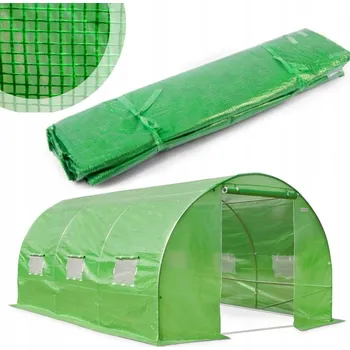 Skleník FÓLIE ZESÍLENÁ ZAHRADNÍ PRO ZAHRADNÍ TUNEL SKLENÍK SÍŤOVINA KRYT
