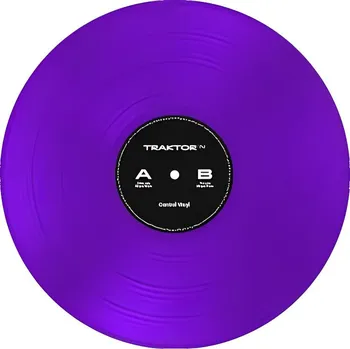 DJ technika Native Instruments Traktor Control Vinyl DVS/Timecode Purple (Jako nové)