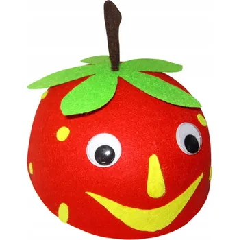 Čepice Filcová čepice Kraszek Jahoda červená (jahodově červená)