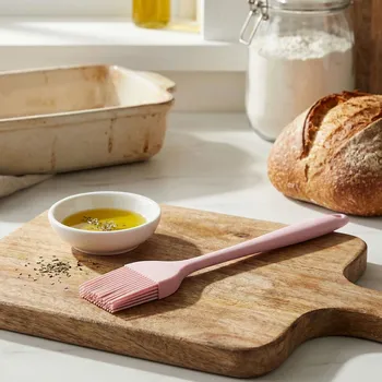 Mašlovačka Silikonový plochý štětec ALTOM DESIGN 26,5 cm růžový