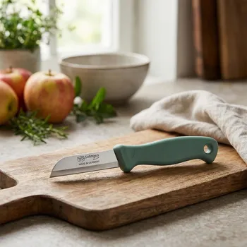 Kuchyňský nůž Nůž na zeleninu a ovoce s krytkou FORMSON SOLINGEN 16 cm zelený