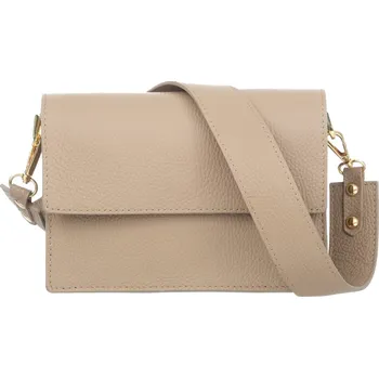 Vezze kabelka z pravé lícové kůže béžová