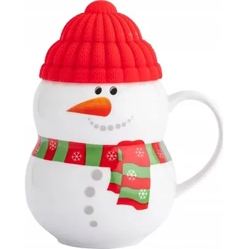 Hrnek Altom Design Sněhulák porcelán 350 ml