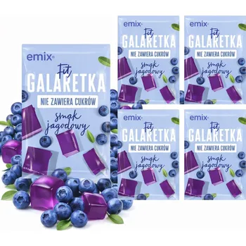 Bonbon Emix Fit Želé bez cukru s příchutí lesních plodů 25 g