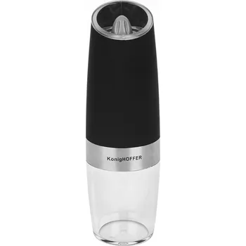 Kuchyňský mlýnek Elektrický mlýnek Konighoffer plast 150 g bezbarvý, černý