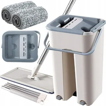 mop Kbelík a plochý mop Lean mop