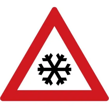 Dopravní značení Dopravní značka A24 - Náledí