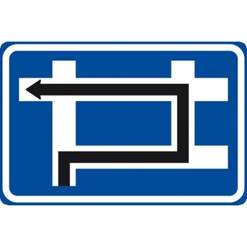 Dopravní značka Dopravní značka IS9e - Návěst před křižovatkou