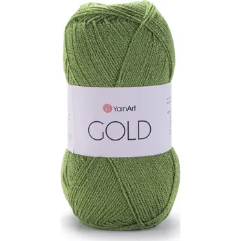 Příze Yarn Art příze Gold 9046 světle zelená