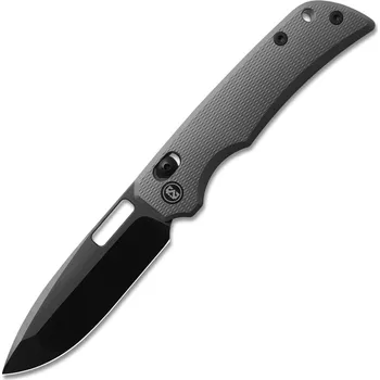 kapesní nůž Miguron Mero II DLC Satin M390 Blade Dark Grey PVD Titanium Handle