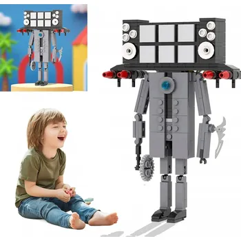 ostatní stavebnice STAVEBNICE SKIBIDI TOILET TOALETA KAMERA TV STAVEBNICE PRO CHLAPCE